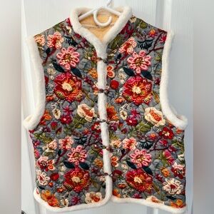 New Floral Thick Women's Vest